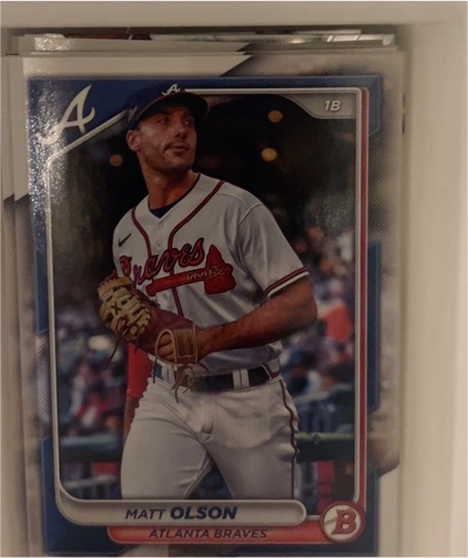 2024 Bowman #54 Matt Olson — front