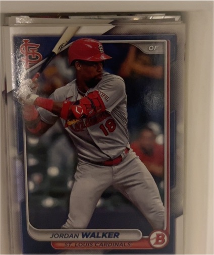 2024 Bowman #29 Jordan Walker — front