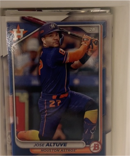 2024 Bowman #73 Jose Altuve — front