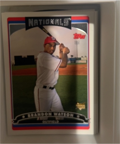 2006 Topps #324 Brandon Watson — front