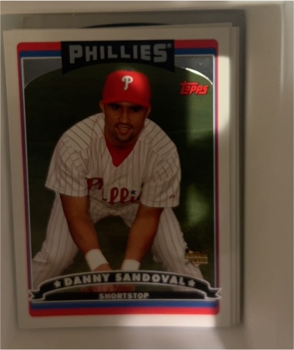 2006 Topps #306 Danny Sandoval — front