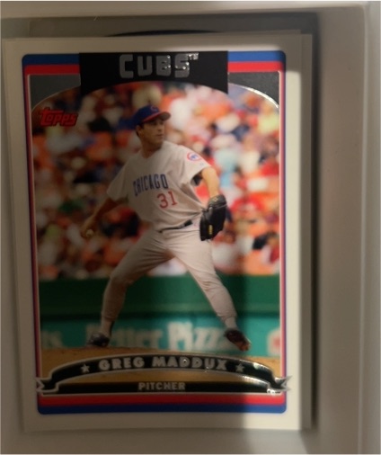 2006 Topps #45 Greg Maddux — front