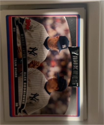 2006 Topps #326 Derek Jeter / Alex Rodriguez — front