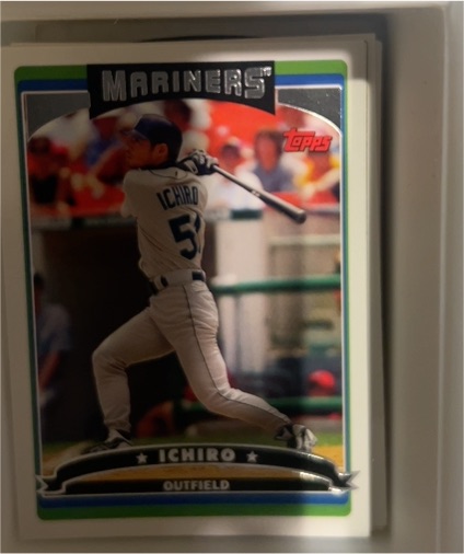 2006 Topps #225 Ichiro Suzuki — front