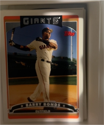 2006 Topps #100 Barry Bonds — front