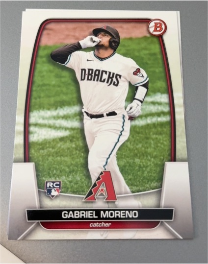 2023 Bowman #69 Gabriel Moreno — front