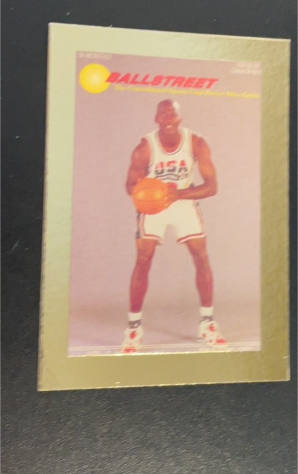 1992 Ballstreet #NNO Michael Jordan — front