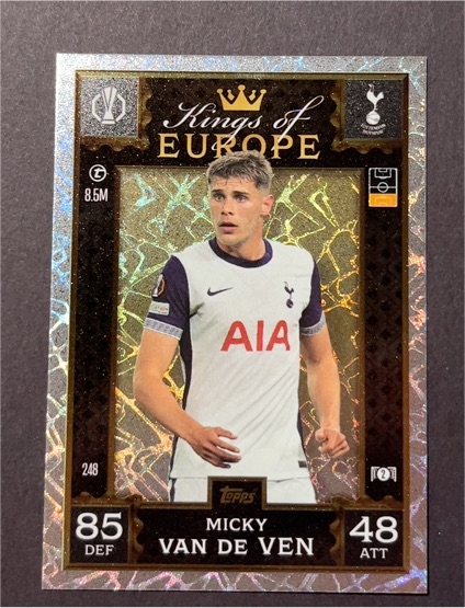 2024 Topps Match Attax Kings Of Europe #248 Micky Van De Ven — front