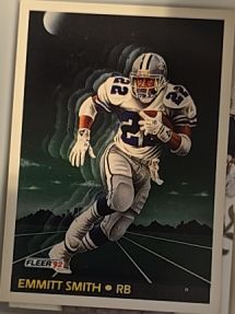 1992 Fleer #475 Emmitt Smith — front