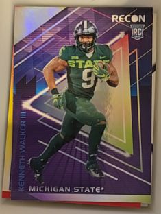 2022 Panini Chronicles Draft Picks #18 Kenneth Walker III Recon — front