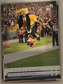 2022 Panini Chronicles #PH-34 Christian Watson Photogenic — front