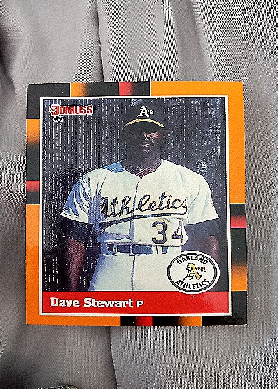 1988 Donruss #99 Dave Stewart — front