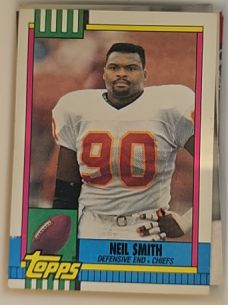 1990 Topps #263 Neil Smith — front