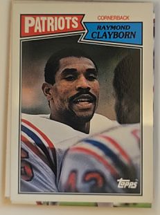 1987 Topps #110 Raymond Clayborn — front
