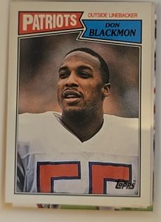 1987 Topps #108 Don Blackmon — front