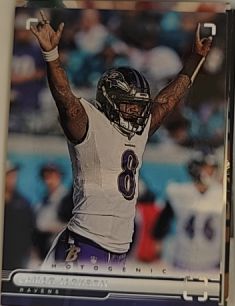 2022 Panini Chronicles #PH-3 Lamar Jackson Photogenic — front