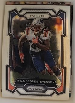 2023 Panini Prizm #209 Rhamondre Stevenson — front