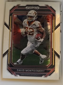 2023 Panini Prizm Draft Picks #25 David Montgomery — front