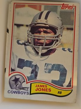 1982 Topps #319 James Jones — front