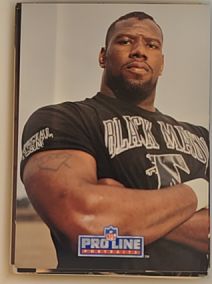 1991 Pro Line Portraits #285 Darion Conner Atlanta Falcons — front