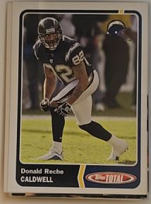 2003 Topps Total #262 Donald Reche Caldwell — front