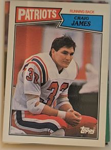 1987 Topps #98 Craig James — front