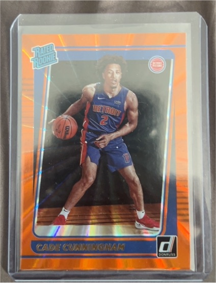 2021-22 Donruss #211 Cade Cunningham — front