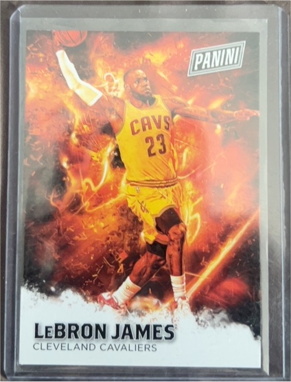 2016 Panini Father's Day LeBron James — front