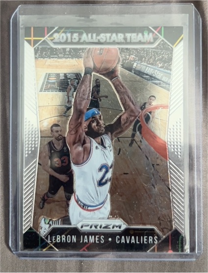 2015-16 Panini Prizm #352 LeBron James All-Star Team Cavaliers — front