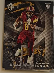 2022 Panini Chronicles #GK-21 Brian Robinson Jr. Gridiron Kings — front