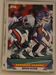 1993 Topps #155 Shannon Sharpe — front