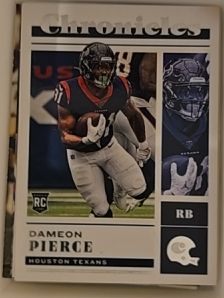 2022 Panini Chronicles #35 Dameon Pierce — front
