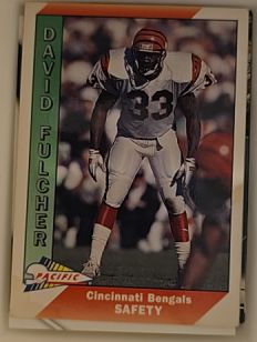 1991 Pacific #83 David Fulcher — front