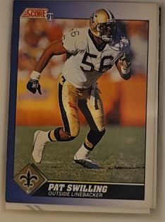 1991 Score #57 Pat Swilling — front