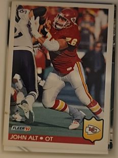 1992 Fleer #182 John Alt — front