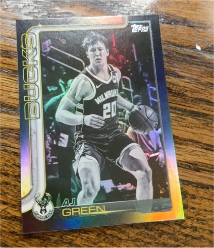 2025-26 Topps Basketball #57 AJ Green — front