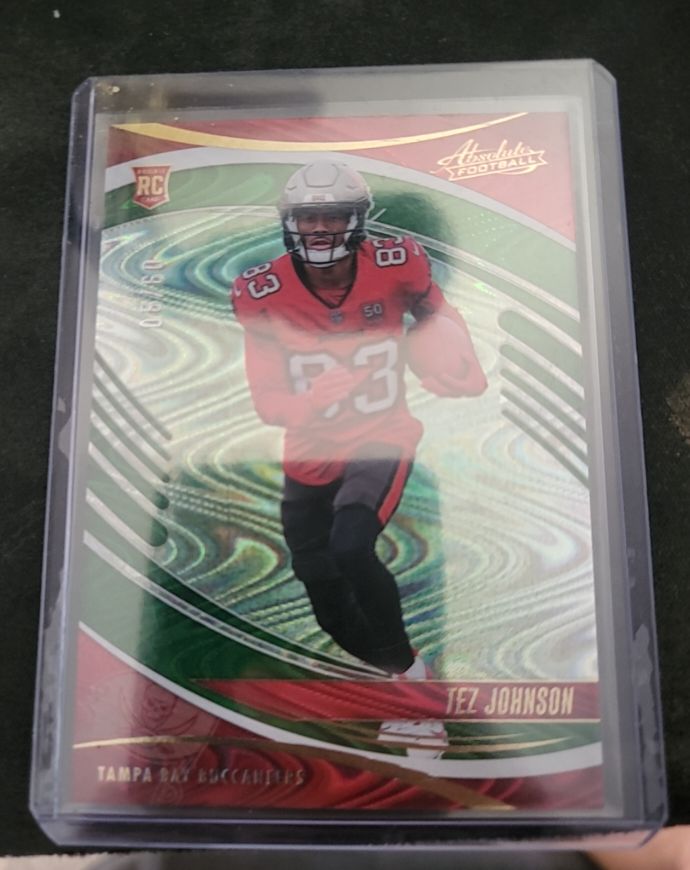 2025 Panini Absolute Football #184 Tez Johnson — front