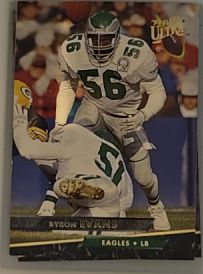 1993 Ultra #357 Byron Evans — front