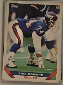 1993 Topps #52 Erik Howard — front