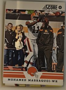 2012 Score #288 Mohamed Massaquoi — front