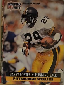 1991 Pro Set #844 Barry Foster — front