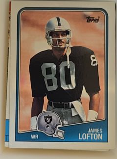 1988 Topps #329 James Lofton — front
