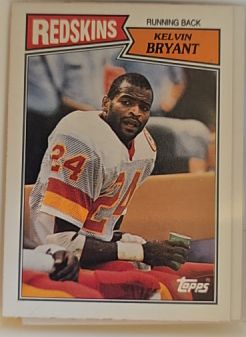 1987 Topps #66 Kelvin Bryant — front