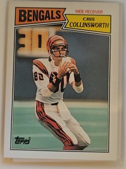1987 Topps #188 Cris Collinsworth — front