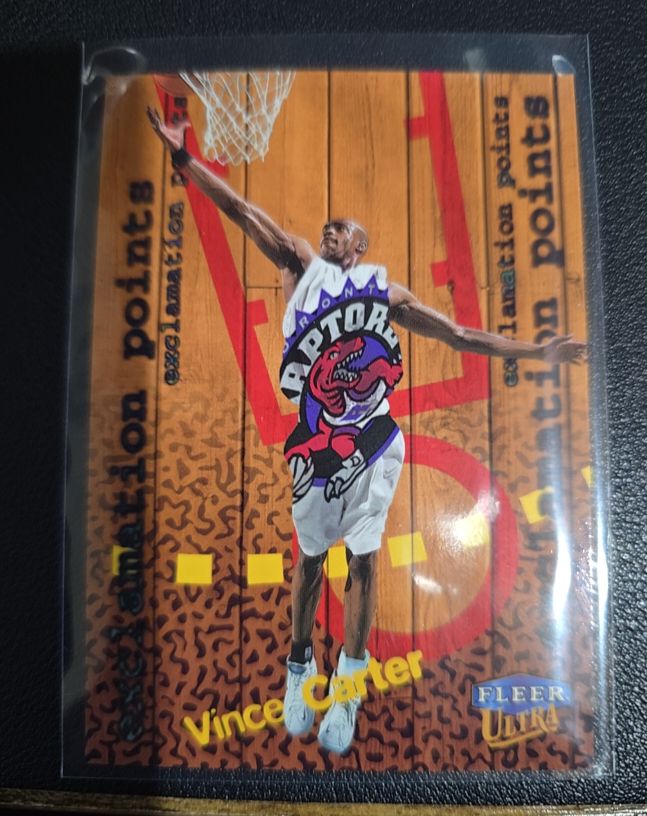 1997 Fleer Ultra Vince Carter Toronto Raptors — front