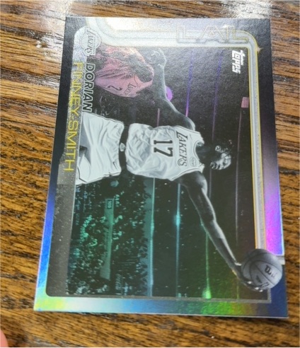 2025-26 Topps Blackout #LAL Dorian Finney-Smith — front