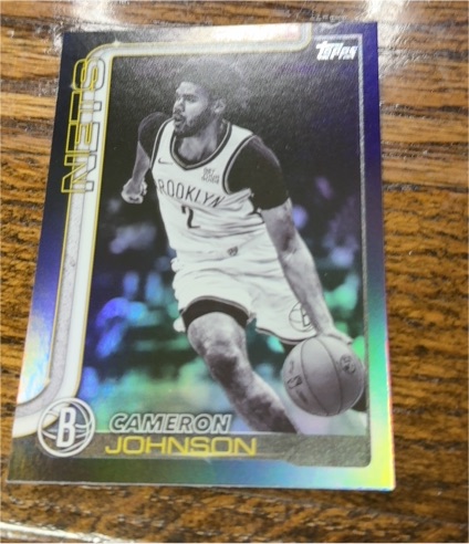 2025-26 Topps Basketball #13 Cameron Johnson — front