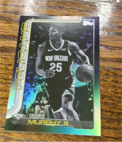 2025-26 Topps #190 Trey Murphy III — front