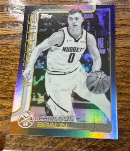 2025-26 Topps #102 Christian Braun — front