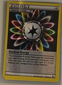 2014 Pokémon XY #131 Rainbow Energy — front